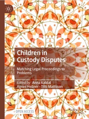 cover image of Children in Custody Disputes: Matching Legal Proceedings to Problems